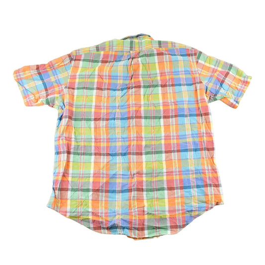 Vintage 1990s Ralph Lauren Classic Fit Plaid Button Up Shirt Men's XL from propervintagecanada