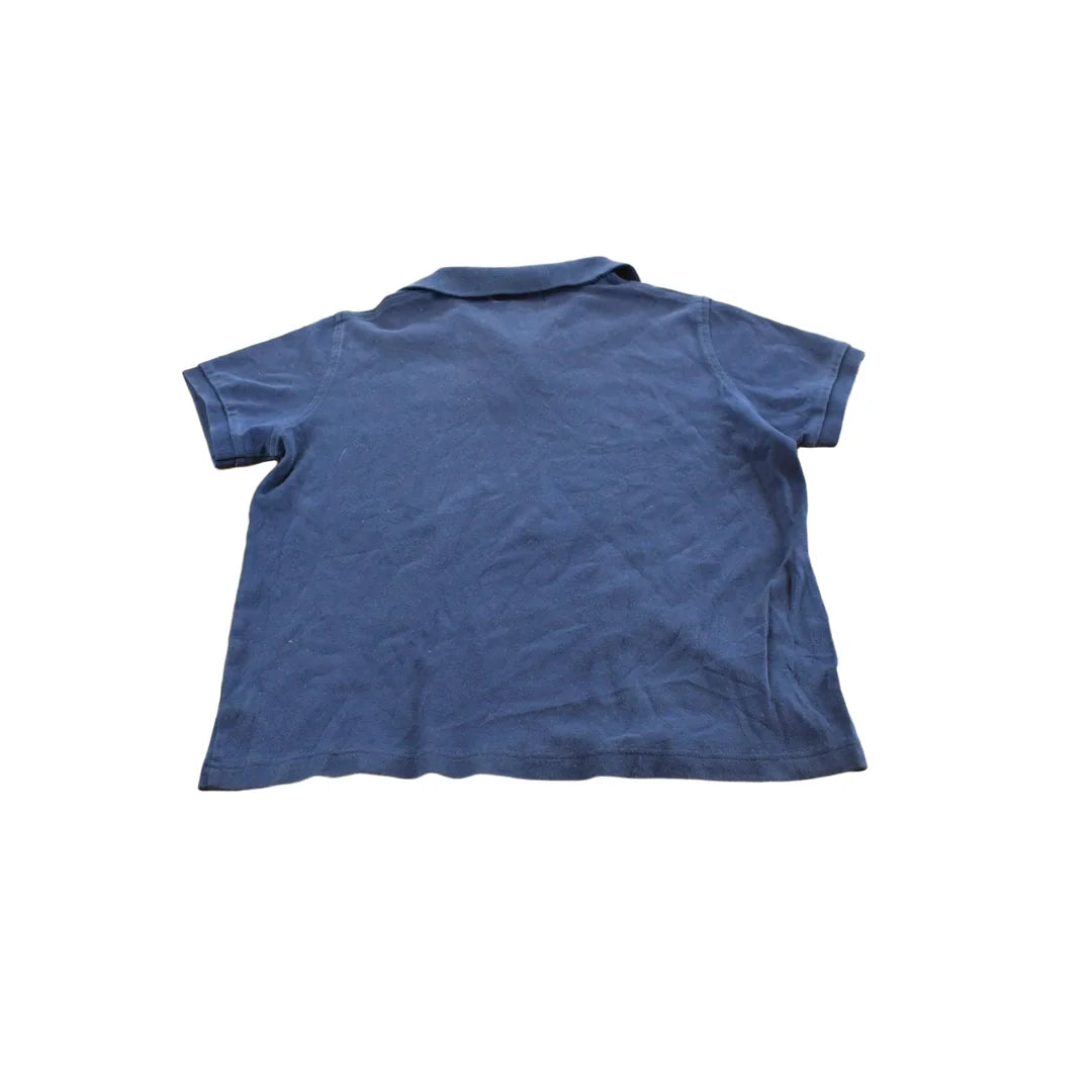 Vintage 1990s Ralph Lauren Golf Quarter Button Crest Shirt Women's L from propervintagecanada