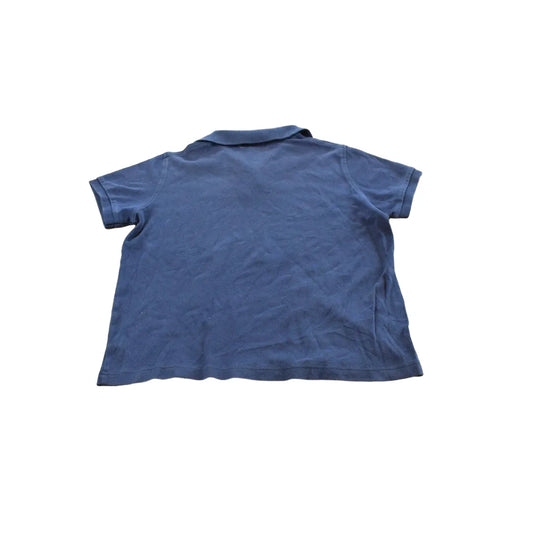 Vintage 1990s Ralph Lauren Golf Quarter Button Crest Shirt Women's L from propervintagecanada