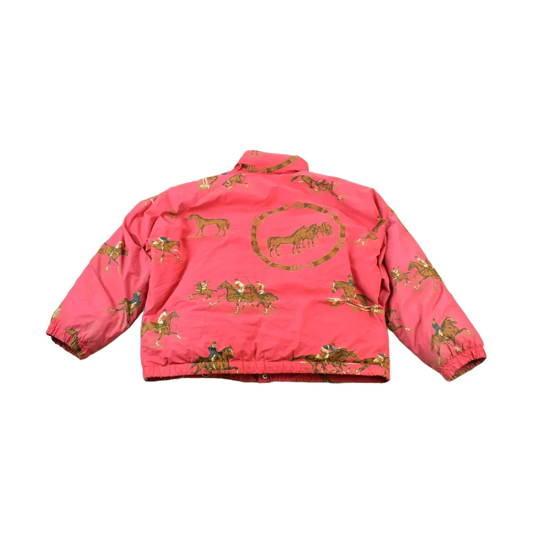 Vintage 1990s Ralph Lauren Large Equestrian Puffer Jacket Men's Large from propervintagecanada