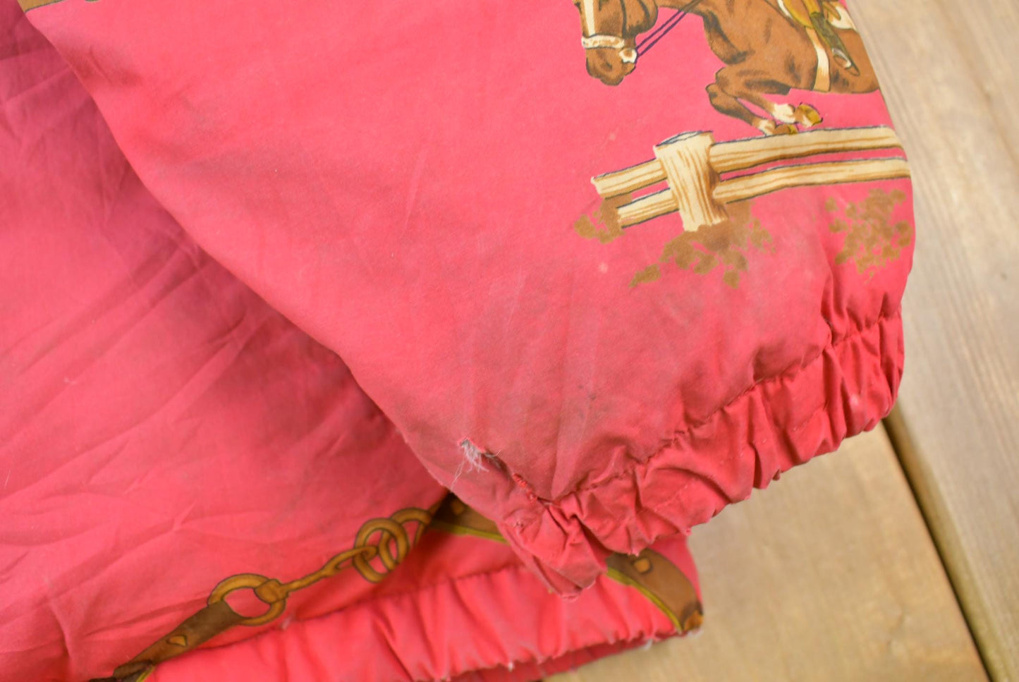 Vintage 1990s Ralph Lauren Large Equestrian Puffer Jacket Men's Large from propervintagecanada