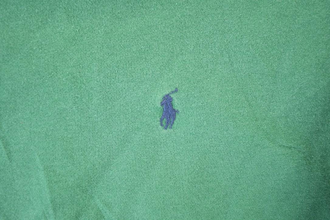 Vintage 1990s Ralph Lauren Polo Golf Hunter Green Crewneck Sweatshirt Men's Medium from propervintagecanada