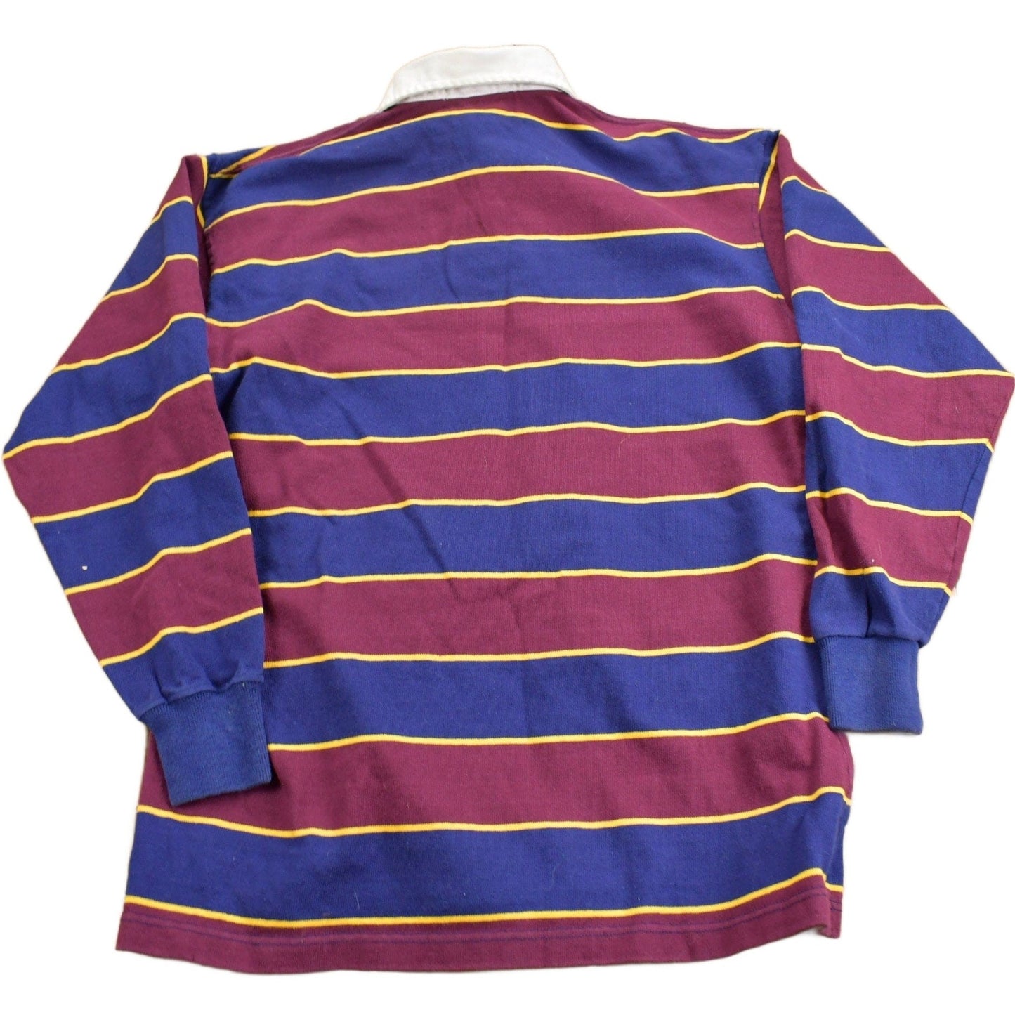 Vintage 1990s Ralph Lauren Rugby Sweatshirt / Made IN USA / Ralph Sweater / Striped Sweater / Streetwear / Vintage Polo from propervintagecanada