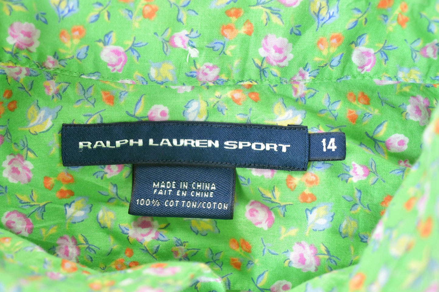 Vintage 1990s Ralph Lauren Sport Button Up Shirt Womens L from propervintagecanada