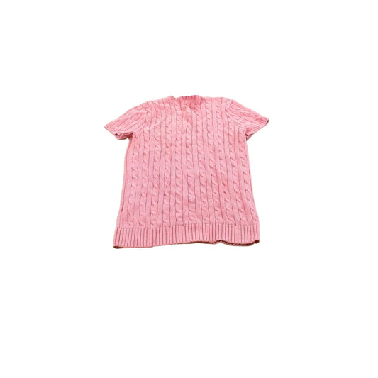 Vintage 1990s Ralph Lauren Sport Cable Knit Cotton T-Shirt Women's S from propervintagecanada