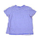 Vintage 1990s Ralph Lauren Sport Pink Striped Yachting T-Shirt Women's M from propervintagecanada