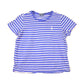 Vintage 1990s Ralph Lauren Sport Pink Striped Yachting T-Shirt Women's M from propervintagecanada