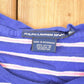 Vintage 1990s Ralph Lauren Sport Pink Striped Yachting T-Shirt Women's M from propervintagecanada