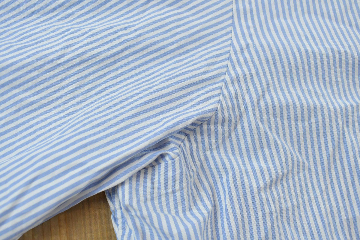 Vintage 1990s Ralph Lauren Striped Button Down Shirt Mens L / Made in Hong Kong / 90s Streetwear / NYC from propervintagecanada