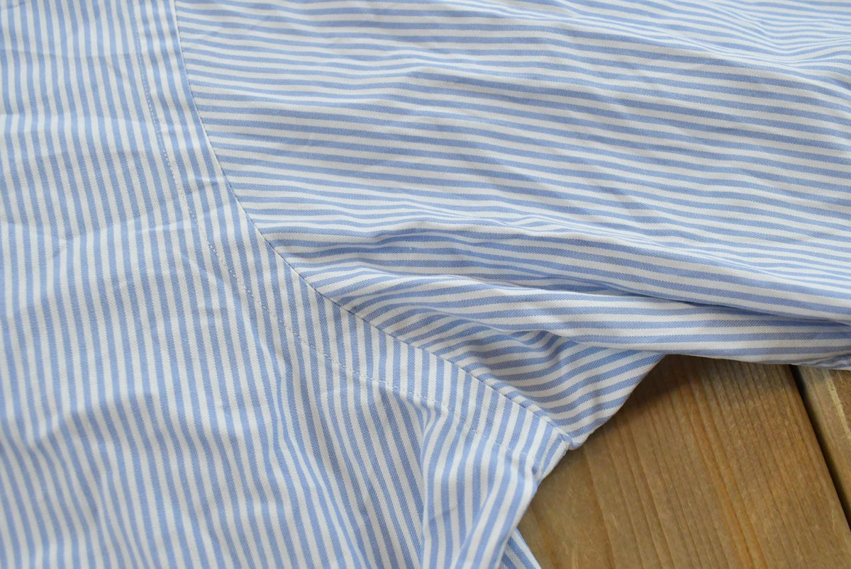 Vintage 1990s Ralph Lauren Striped Button Down Shirt Mens L / Made in Hong Kong / 90s Streetwear / NYC from propervintagecanada