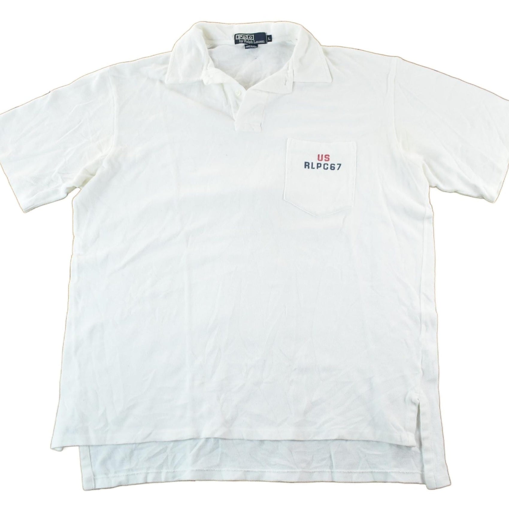 Vintage 1990s Ralph Lauren Striped Polo Shirt Men's Large from propervintagecanada