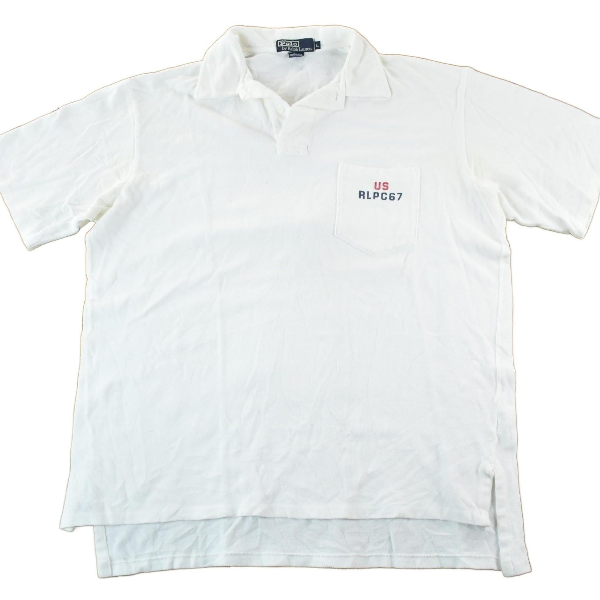 Vintage 1990s Ralph Lauren Striped Polo Shirt Men's Large from propervintagecanada