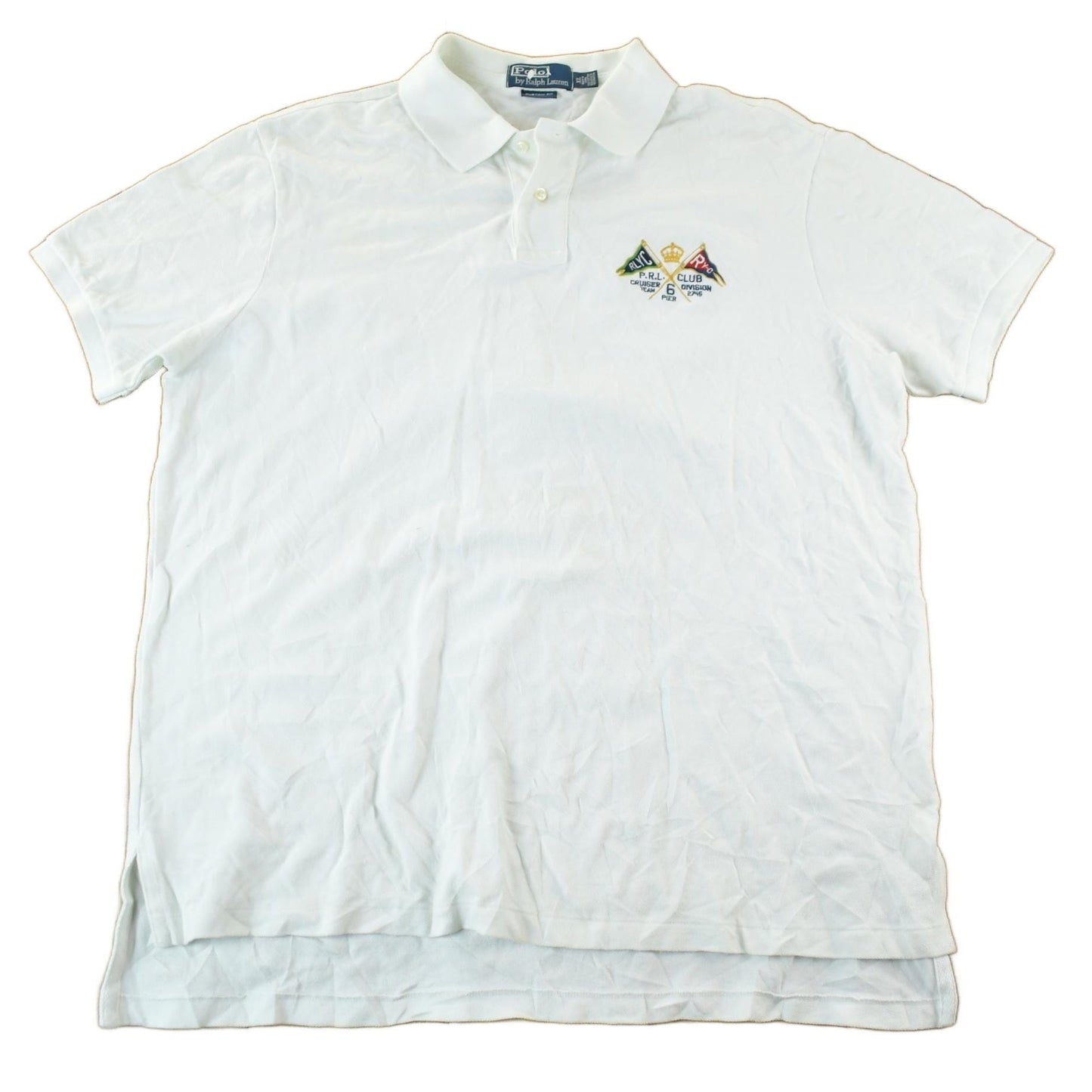 Vintage 1990s Ralph Lauren Striped Polo Shirt Men's XL from propervintagecanada