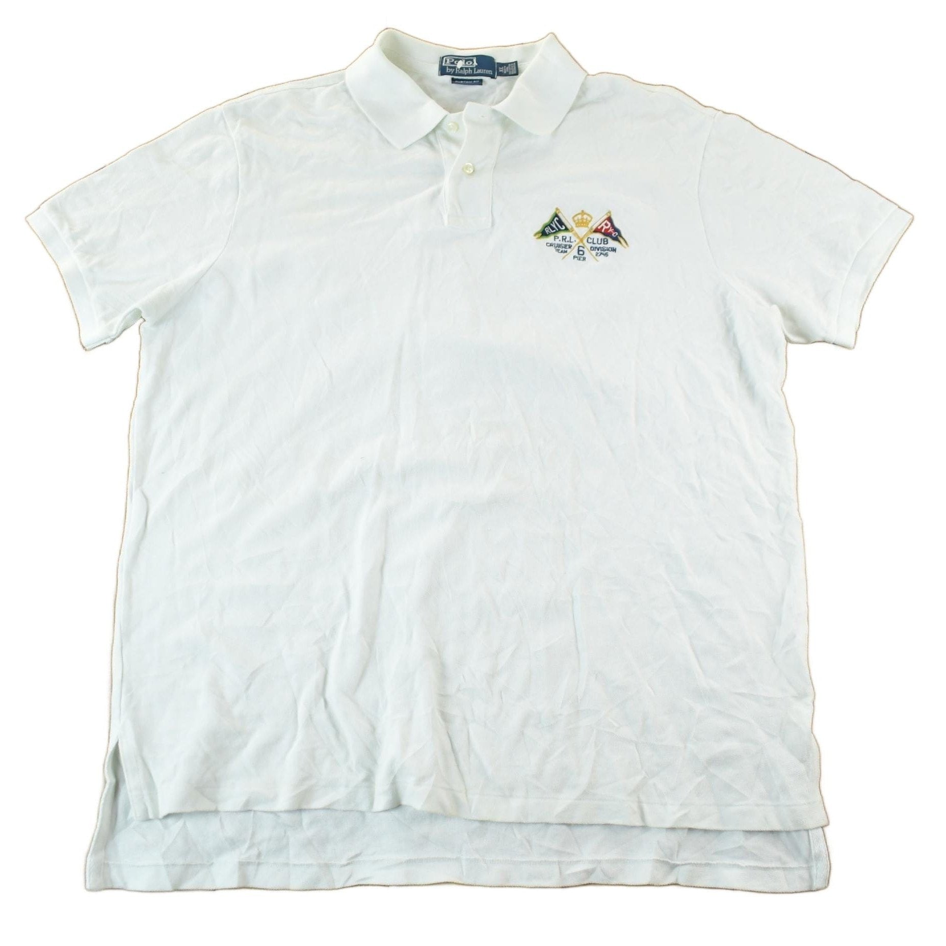 Vintage 1990s Ralph Lauren Striped Polo Shirt Men's XL from propervintagecanada
