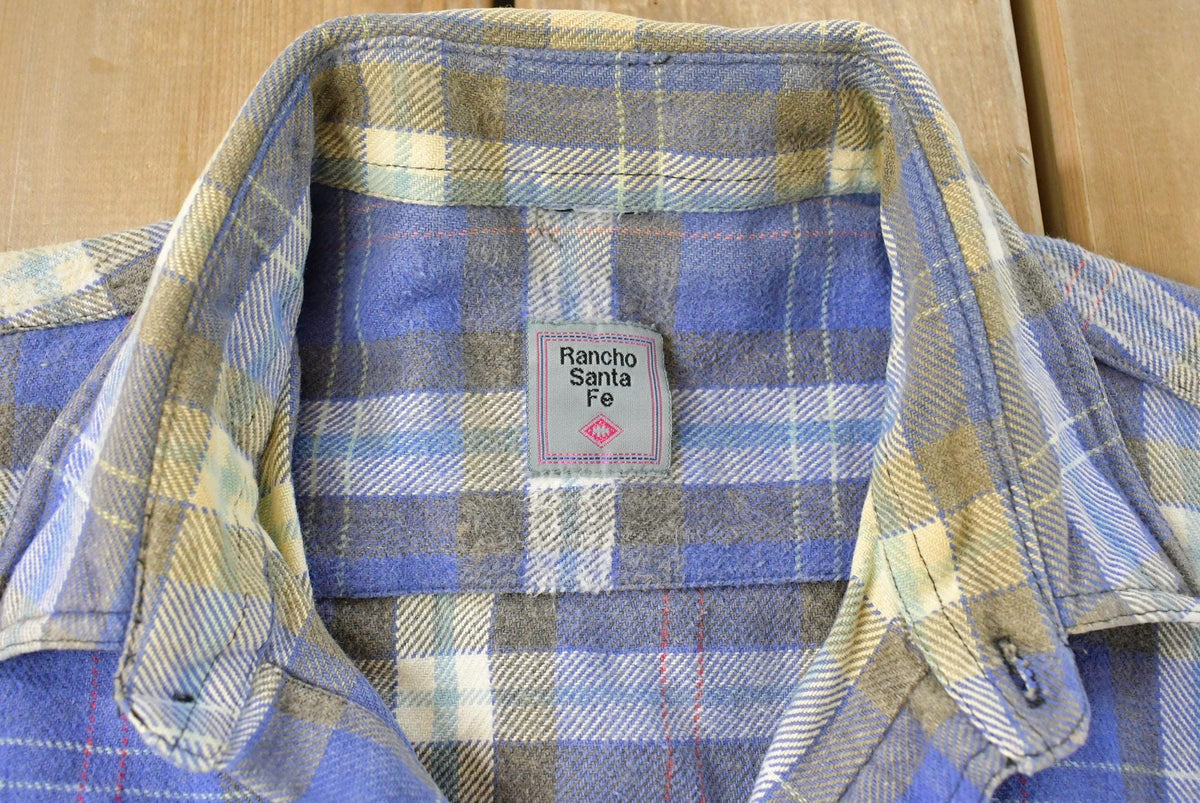 Vintage 1990s Rancho Santa Fe Flannel Shirt Men's Large from propervintagecanada