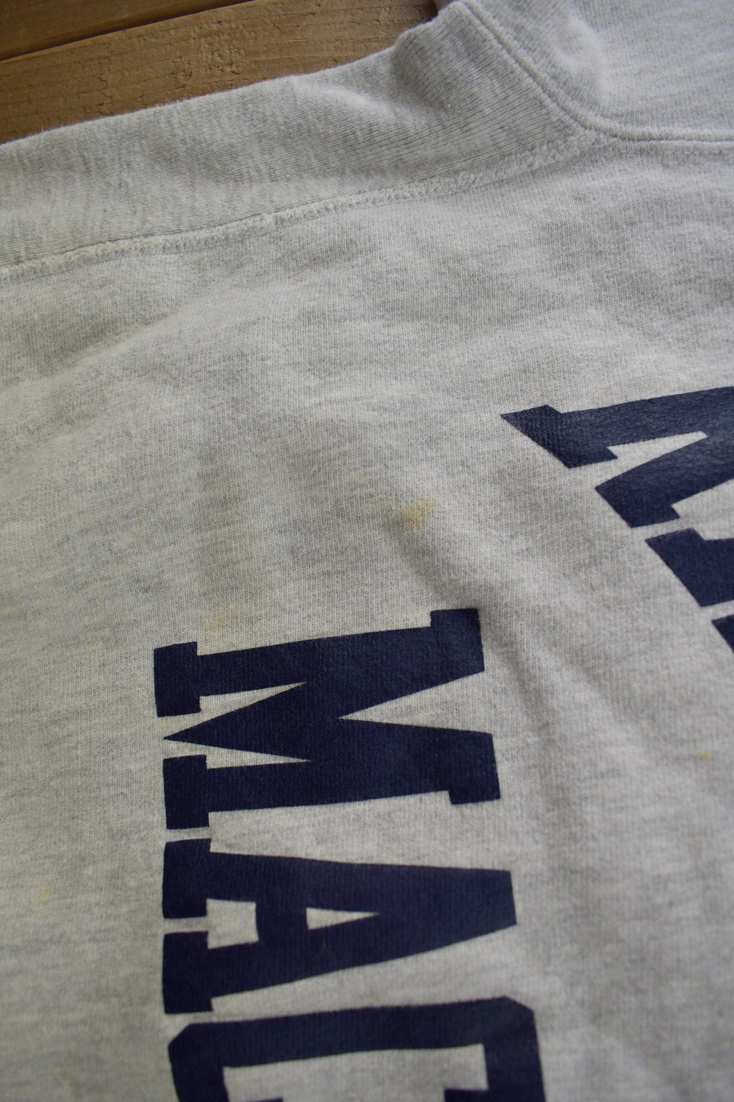 Vintage 1990s Randolph Macon College Collegiate Champion Reverse Weave Crewneck Sweatshirt Men's Large from propervintagecanada