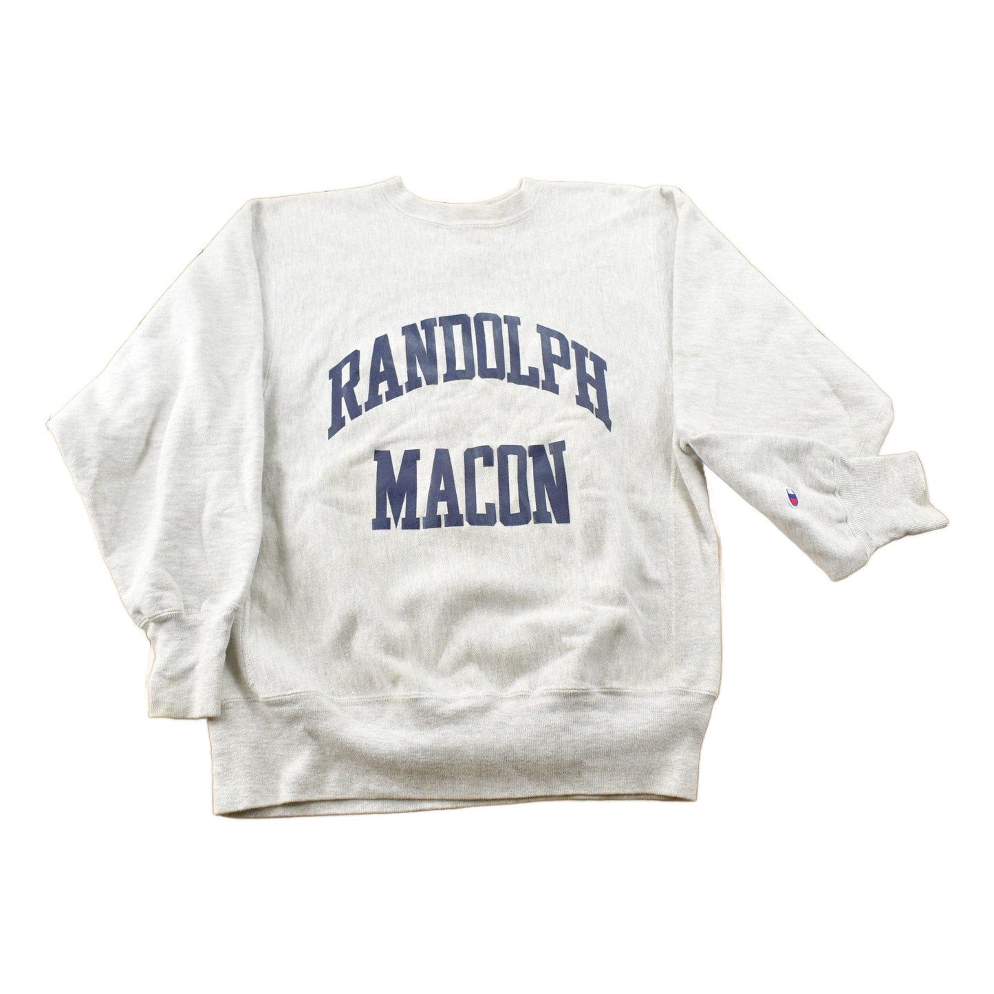 Vintage 1990s Randolph Macon College Collegiate Champion Reverse Weave Crewneck Sweatshirt Men's Large from propervintagecanada
