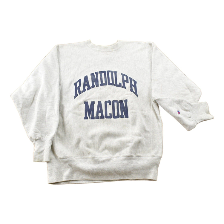 Vintage 1990s Randolph Macon College Collegiate Champion Reverse Weave Crewneck Sweatshirt Men's Large from propervintagecanada
