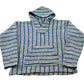Vintage 1990s Rasta Blanket Hoodie Men's Large from propervintagecanada