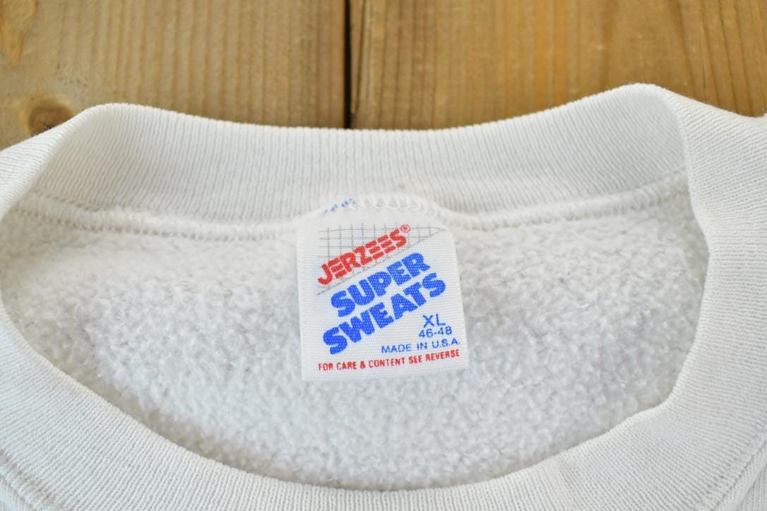 Vintage 1990s Reading Crewneck Sweatshirt Made In USA Men's XL from propervintagecanada
