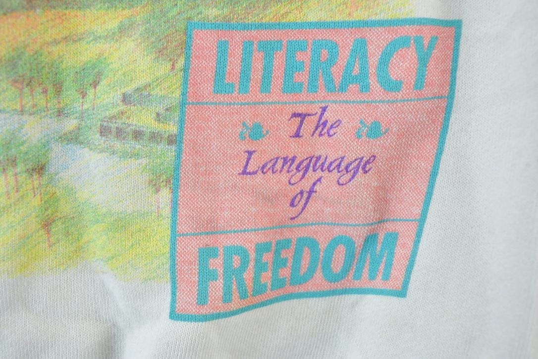 Vintage 1990s Reading Crewneck Sweatshirt Made In USA Men's XL from propervintagecanada