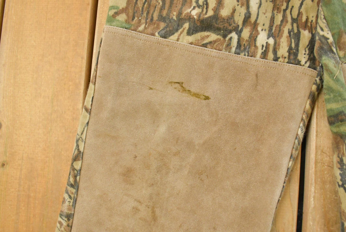 Vintage 1990s Realtree Camo Double Knee Hunting Pants Men's 34 x 31.5 from propervintagecanada