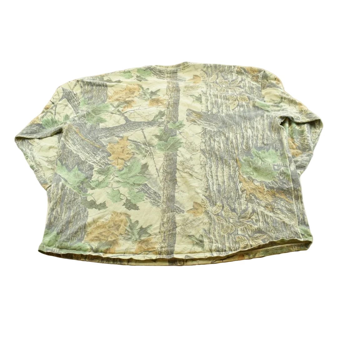 Vintage 1990s RealTree Camo Long Sleeve T-Shirt Men's 3XL from propervintagecanada
