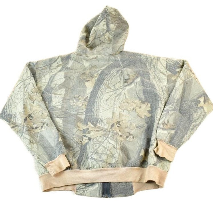 Vintage 1990s Realtree Camo Outdoorsman Hoodie Sweatshirt Mens L from propervintagecanada