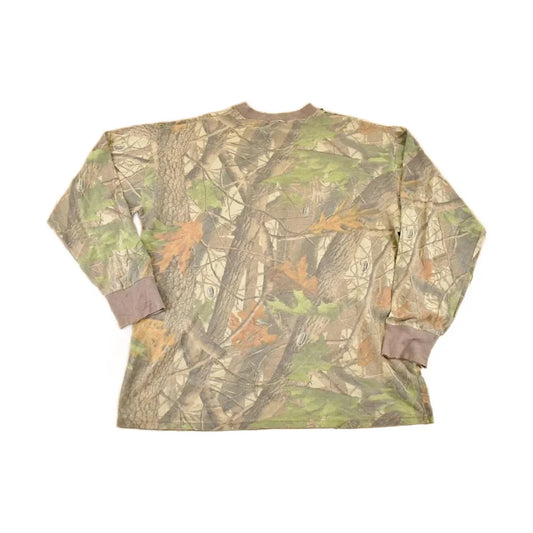 Vintage 1990s Realtree Camo Souvenir Crewneck Shirt Men's L from propervintagecanada