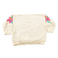 Vintage 1990s Rebecca Stone Floral Embroidered Knitted Sweater Women's M from propervintagecanada