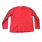 Vintage 1990s Red Abstract Pattern Fancy Crewneck Sweater Women's S from propervintagecanada