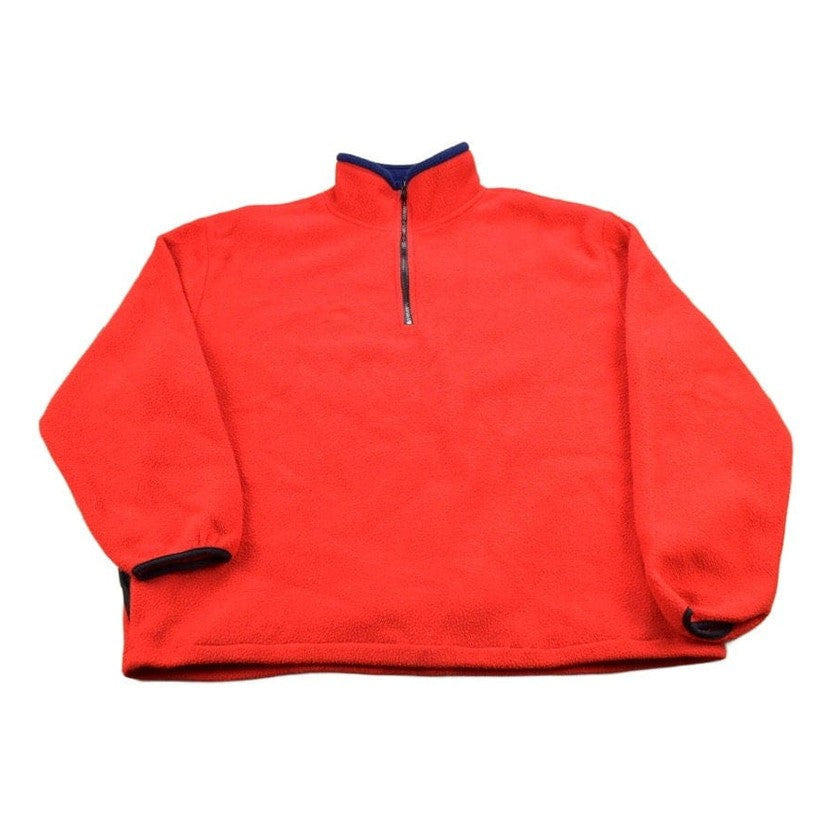 Vintage 1990s Red Head Quarter Zip Fleece Sweater Men's 2XL from propervintagecanada