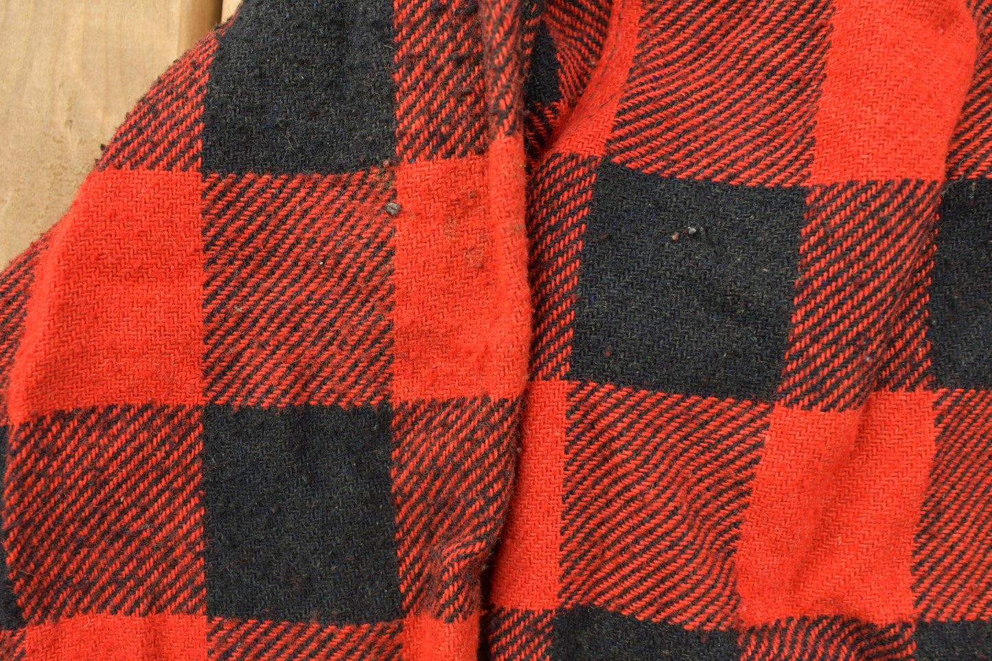 Vintage 1990s Red Plaid Flannel Button Up Shirt Men's Large from propervintagecanada