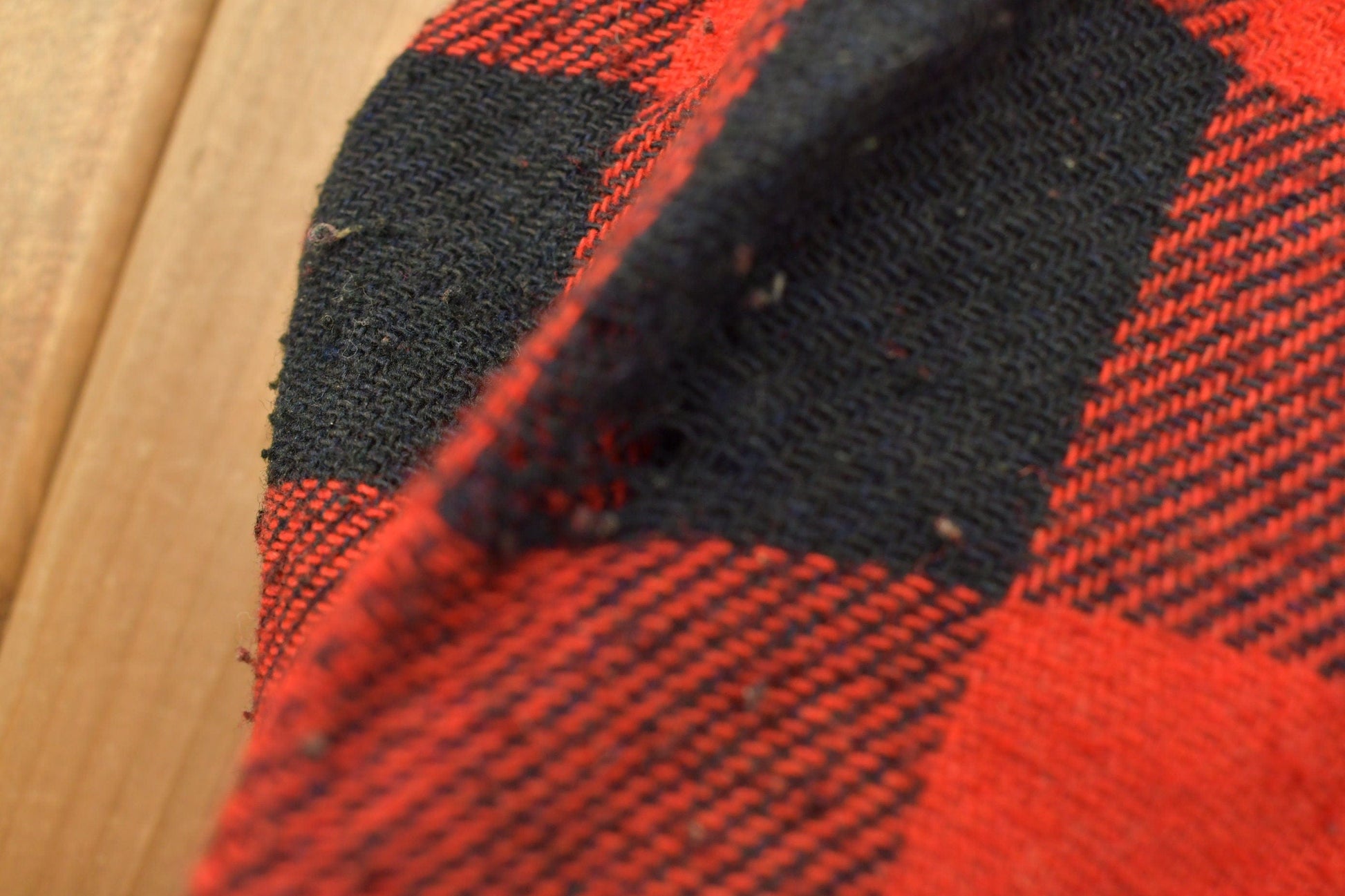Vintage 1990s Red Plaid Flannel Button Up Shirt Men's Large from propervintagecanada
