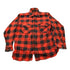 Vintage 1990s Red Plaid Flannel Button Up Shirt Men&