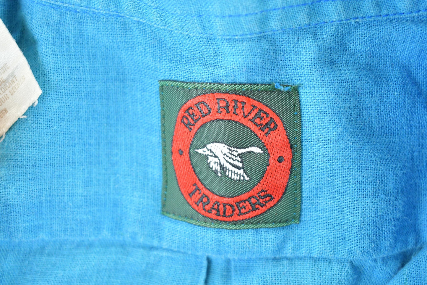 Vintage 1990s Red River Traders Button Up Shirt Mens L from propervintagecanada