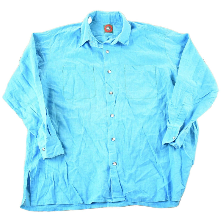 Vintage 1990s Red River Traders Button Up Shirt Mens L from propervintagecanada