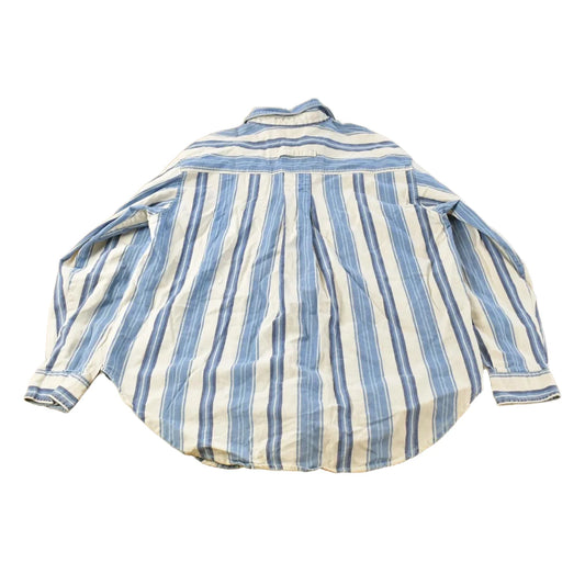 Vintage 1990s Red Rover Striped Button Up Shirt Men's M from propervintagecanada