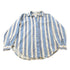 Vintage 1990s Red Rover Striped Button Up Shirt Men&