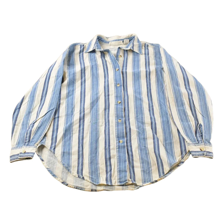 Vintage 1990s Red Rover Striped Button Up Shirt Men's M from propervintagecanada