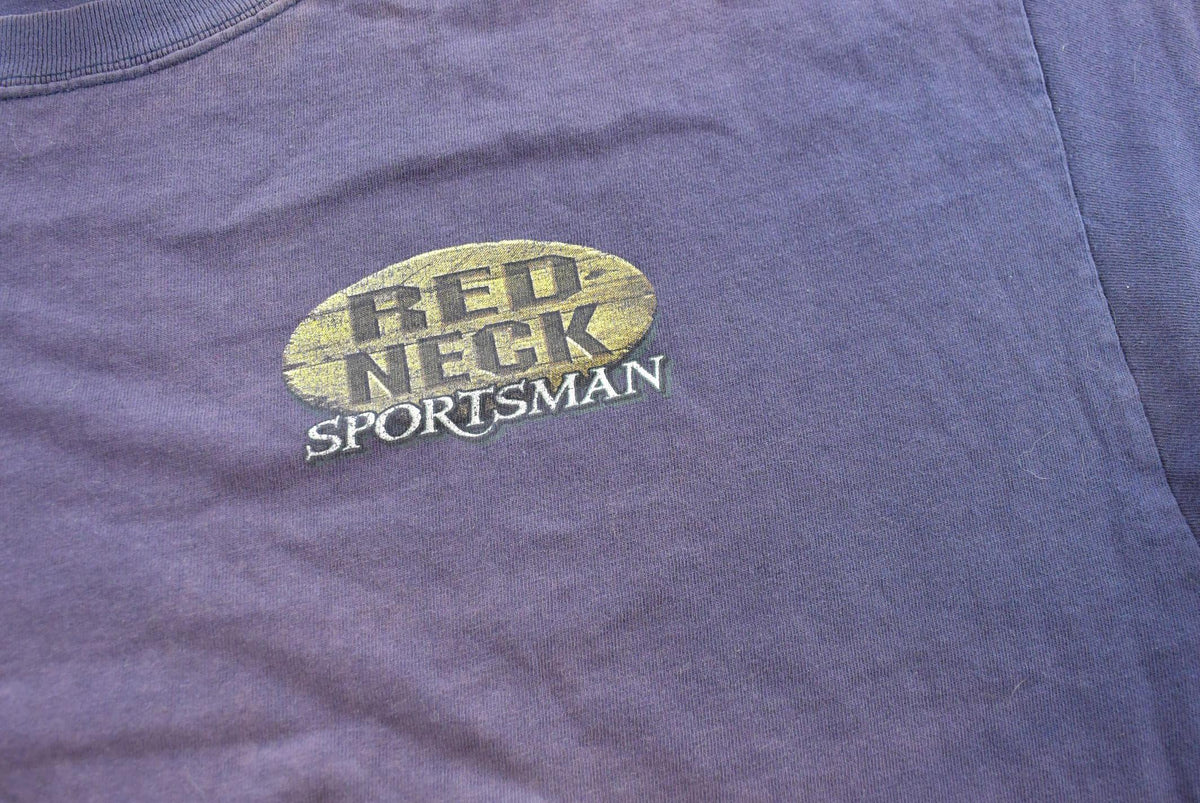 Vintage 1990s Redneck Deer Hunting Parody T Shirt Mens XL from propervintagecanada