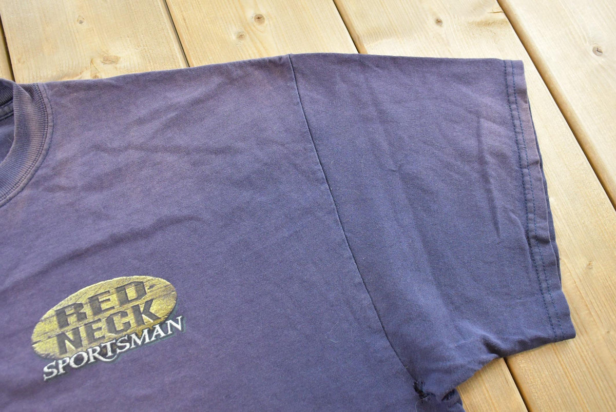 Vintage 1990s Redneck Deer Hunting Parody T Shirt Mens XL from propervintagecanada