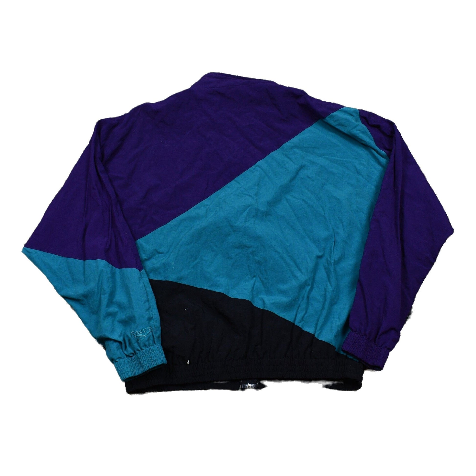 Vintage 1990s Reebok Above The Rim Full Zip Windbreaker Men's XL from propervintagecanada