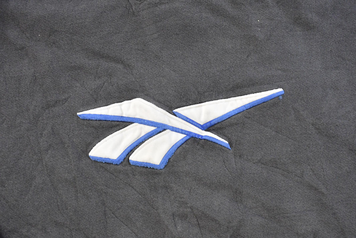 Vintage 1990s Reebok Big Logo Crewneck Sweatshirt Men's 2XL from propervintagecanada