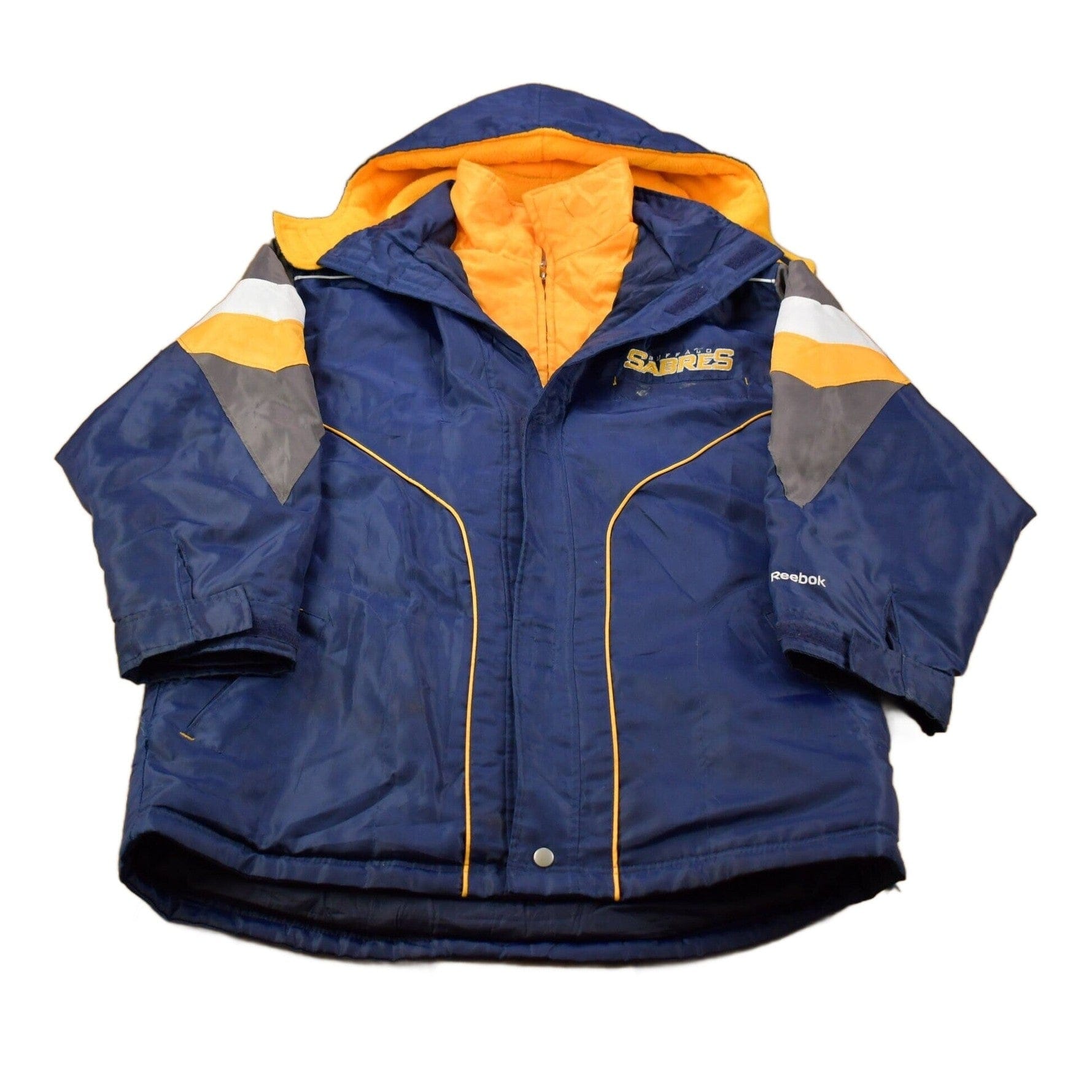 Vintage 1990s Reebok Buffalo Sabres NHL Winter Jacket Men's XL from propervintagecanada