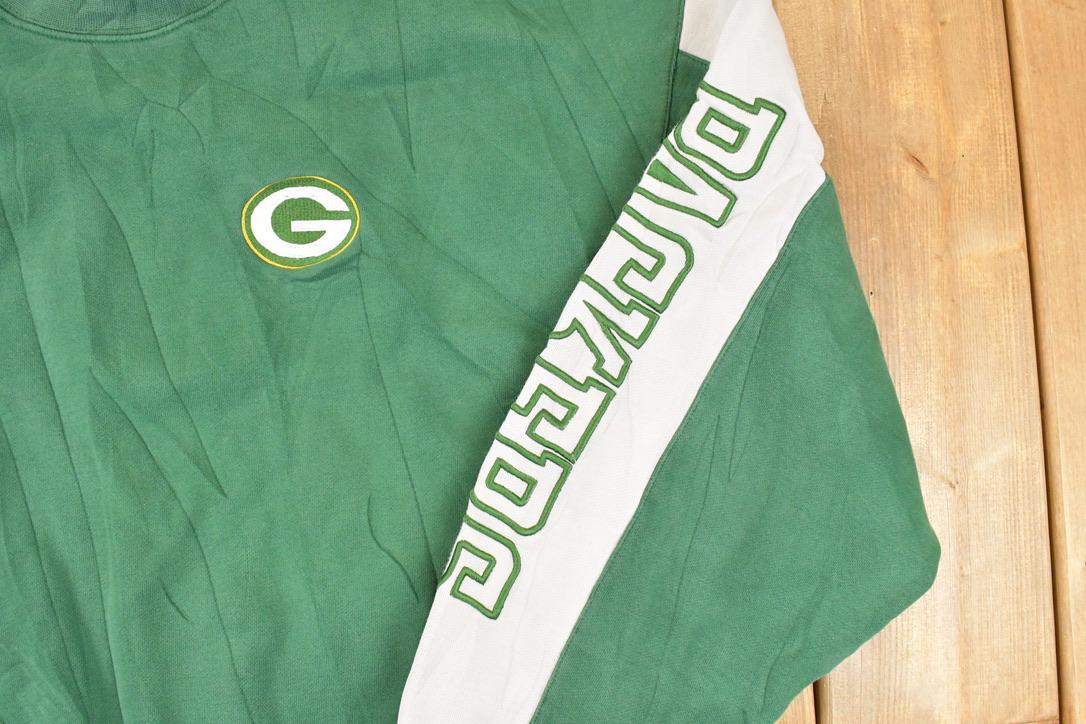 Vintage 1990s Reebok Green Bay Packers NFL Crewneck Sweatshirt Mens XL from propervintagecanada