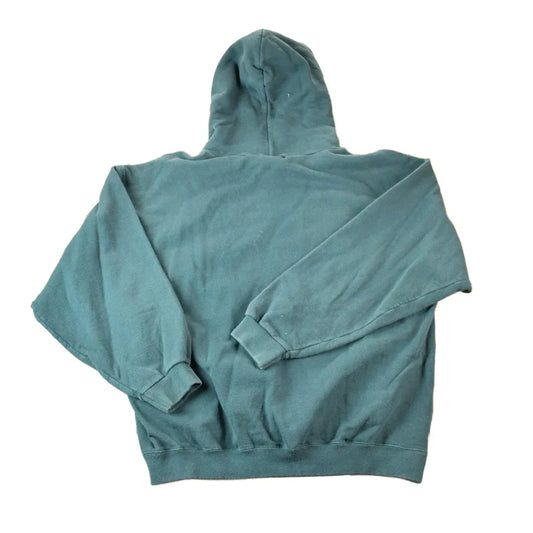 Vintage 1990s Reebok Hunter Green Embroidered Graphic Hoodie Men's XL from propervintagecanada