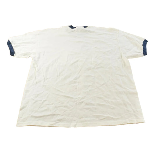 Vintage 1990s Reebok Logo Ringer Graphic T Shirt Mens XL from propervintagecanada