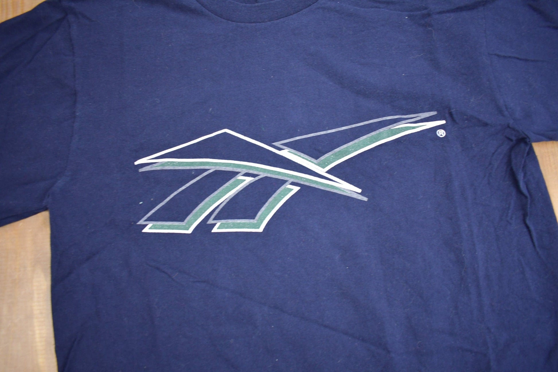 Vintage 1990s Reebok Long Sleeve Graphic T Shirt Men's Medium from propervintagecanada
