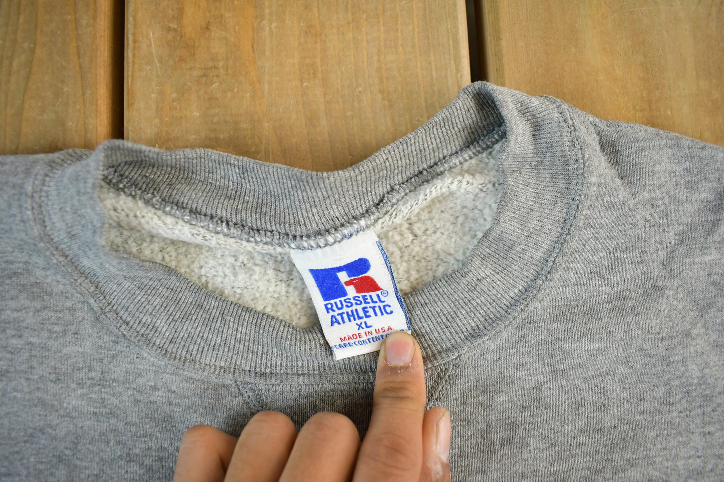 Vintage 1990s Regis University Athletics Crewneck Sweatshirt Men's L from propervintagecanada